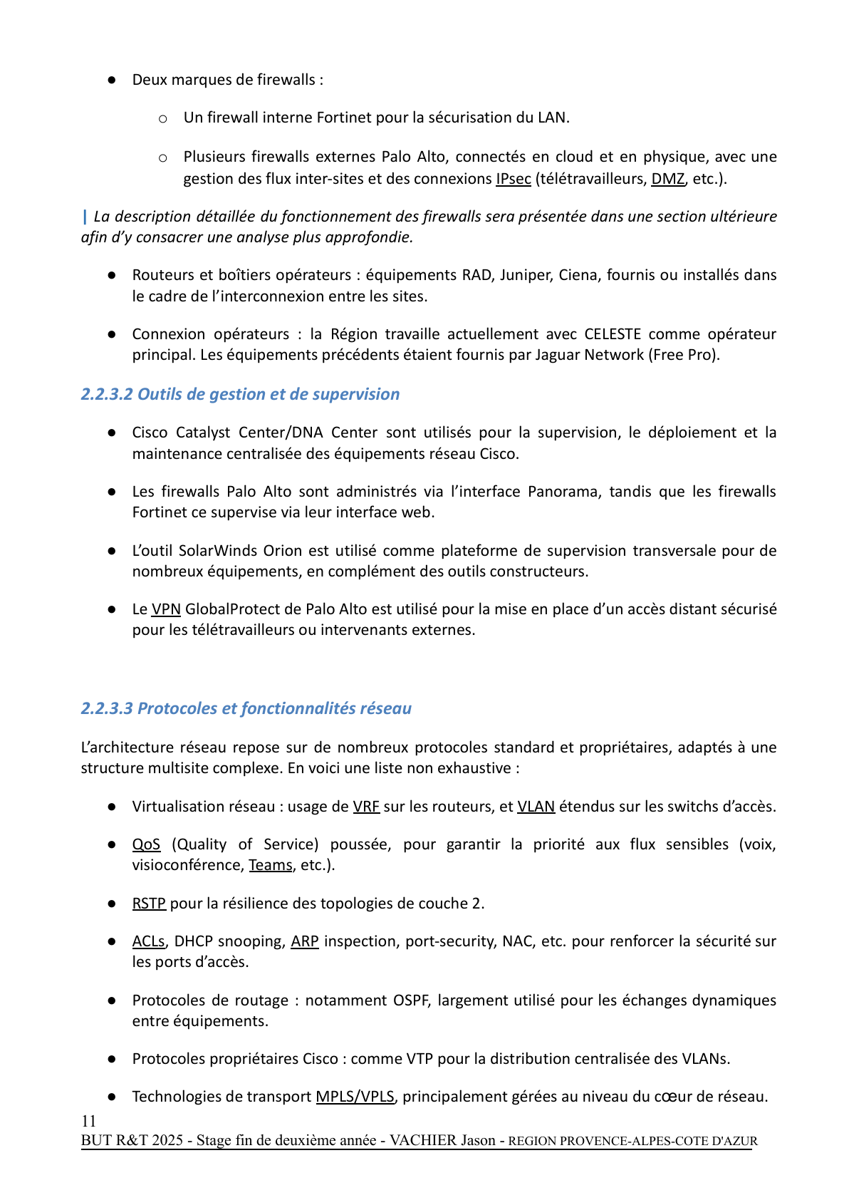 Page 11 - Rapport de Stage 1