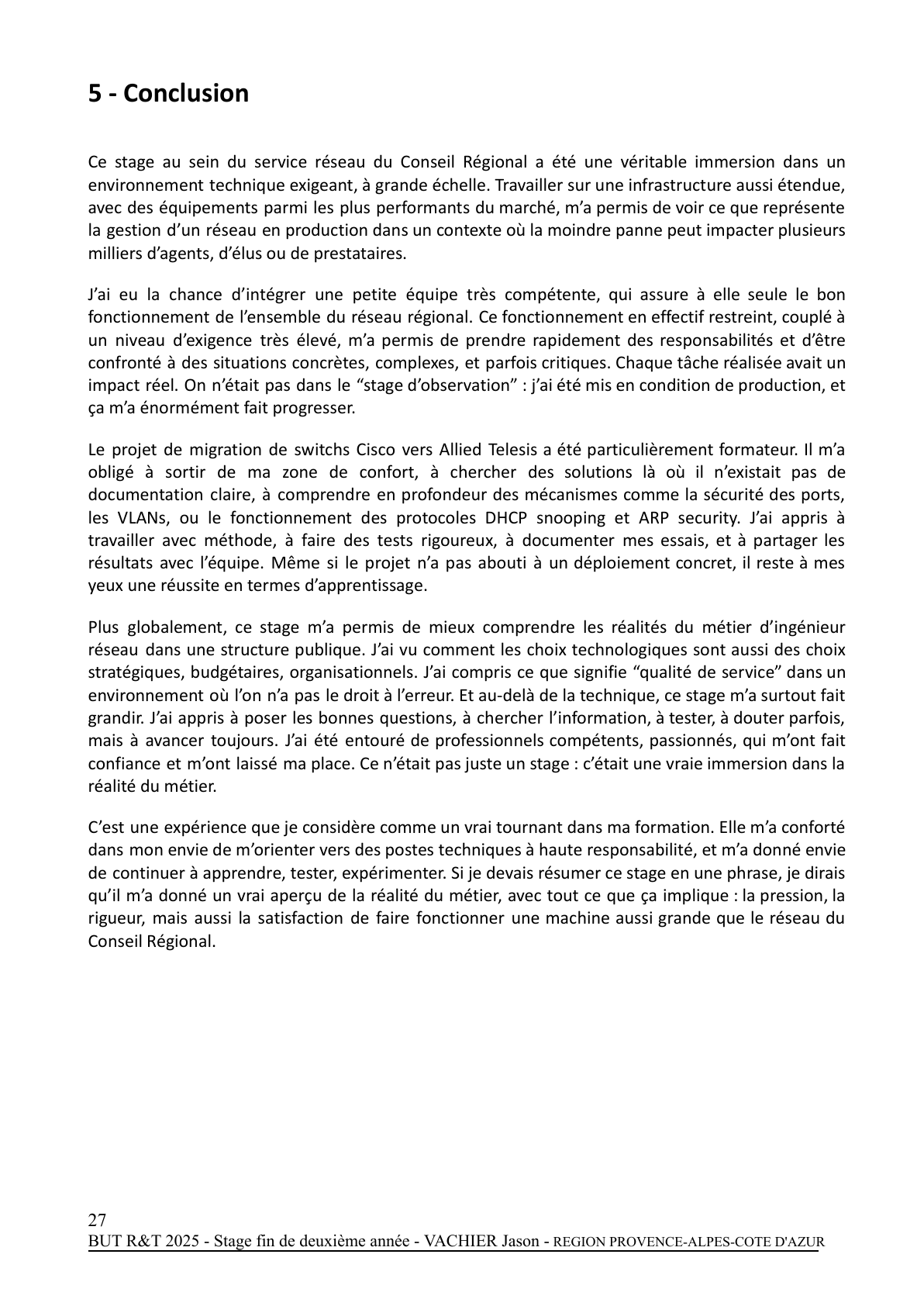 Page 27 - Rapport de Stage 1