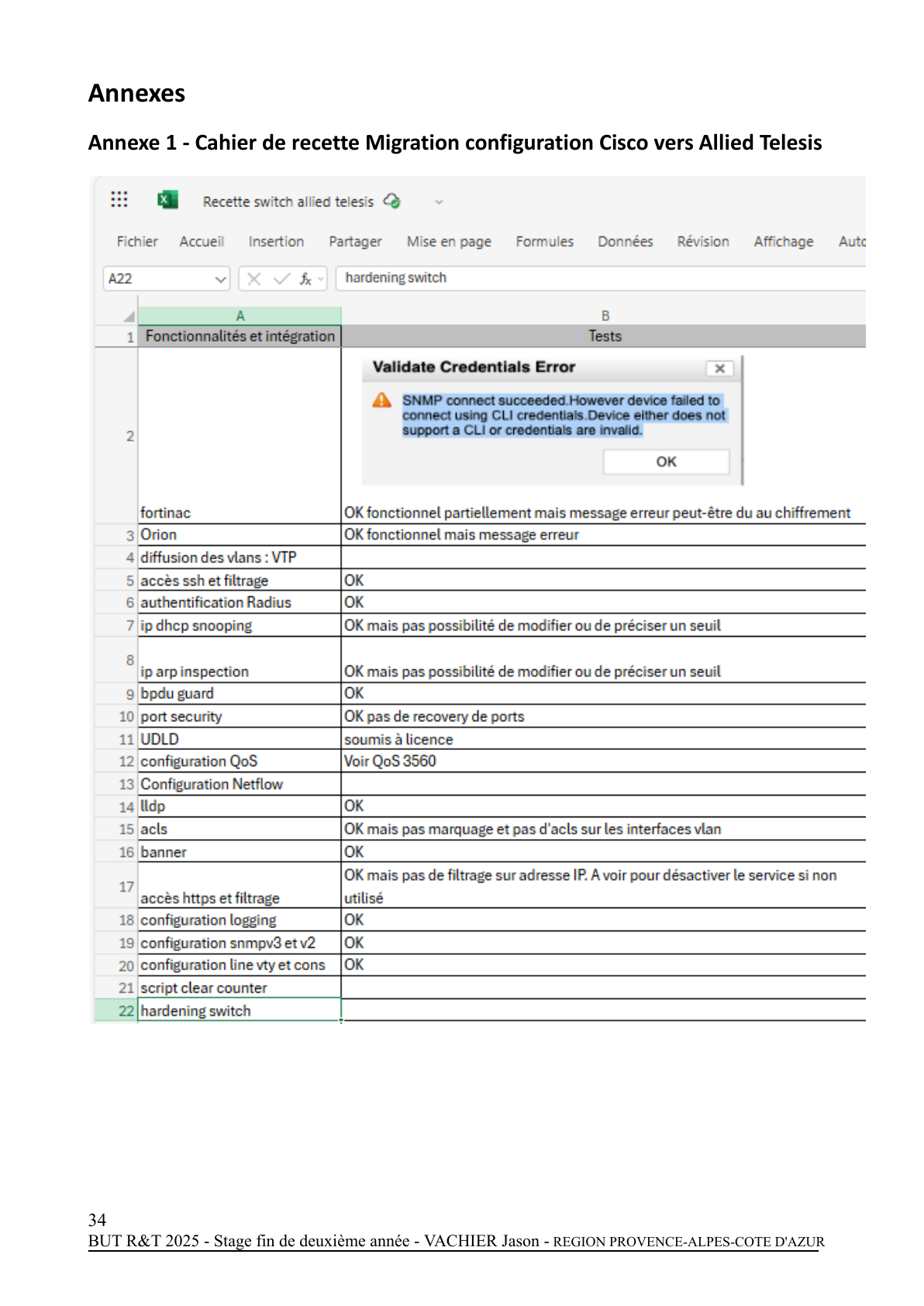 Page 34 - Rapport de Stage 1